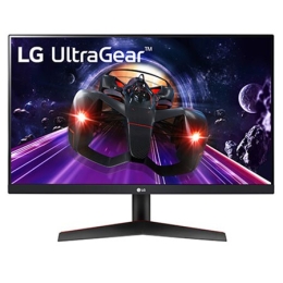 Front view of LG UltraGear™ 23.8" FHD IPS Gaming Monitor with AMD FreeSync™ Premium, HDR 10, 24GN600-B2