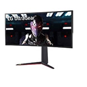 LG UltraGear™ 34'' QHD Nano IPS Gaming Monitor with NVIDIA G-SYNC® Compatible, 34GN850-B, thumbnail 2