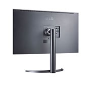 LG 27” UltraFine Display OLED Pro Monitor, back left angle view, 27EP950-B, thumbnail 5