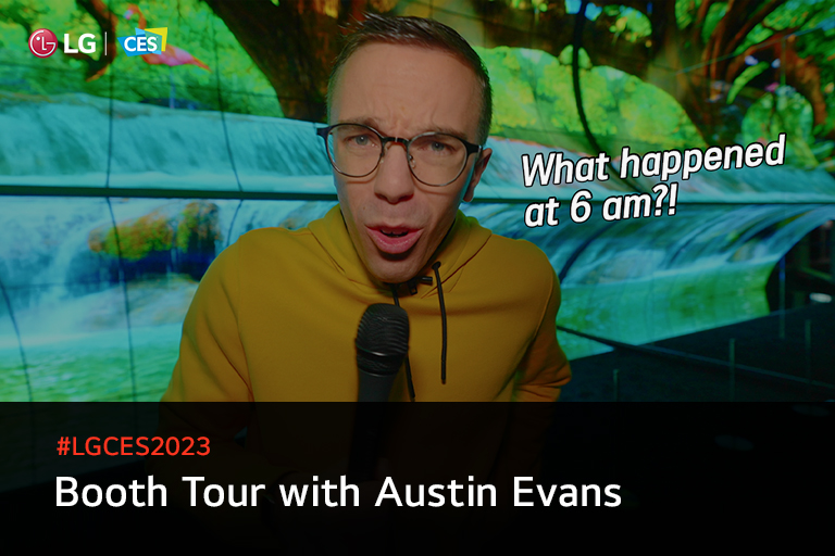 Booth Tour with<br> Austin Evans2