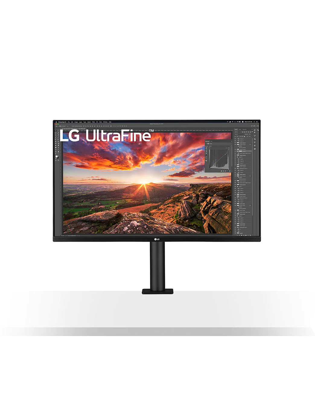 公式】 LG アームスタンド採用 31.5インチ 4K モニター