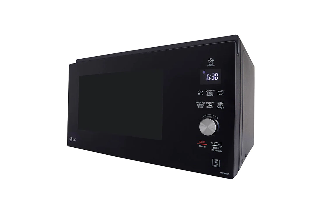 32L All in One Microwave with Diet Fry in Black LG BD