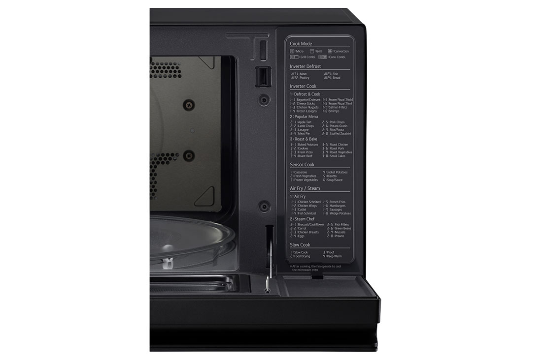 LG Smart Inverter NeoChef® Microwave Oven, 39L, LG All In One Microwave Oven, MJ3965BGS, MJ3965BGS, thumbnail 6