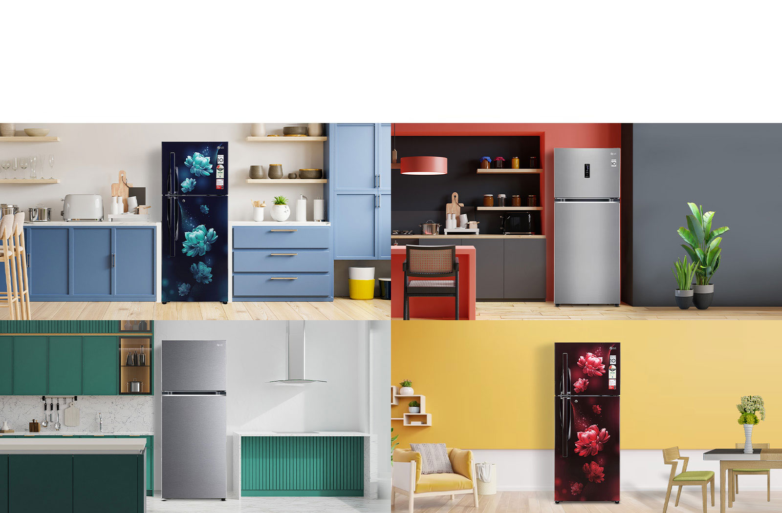 Chill In Style with LG Double-Door Refrigerators