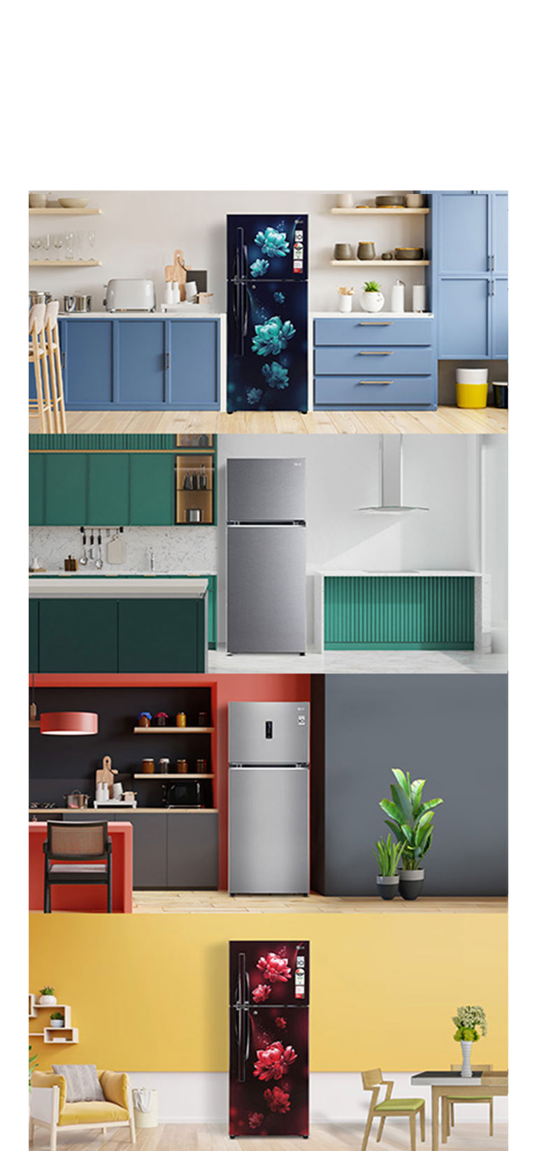 Chill In Style with LG Double-Door Refrigerators