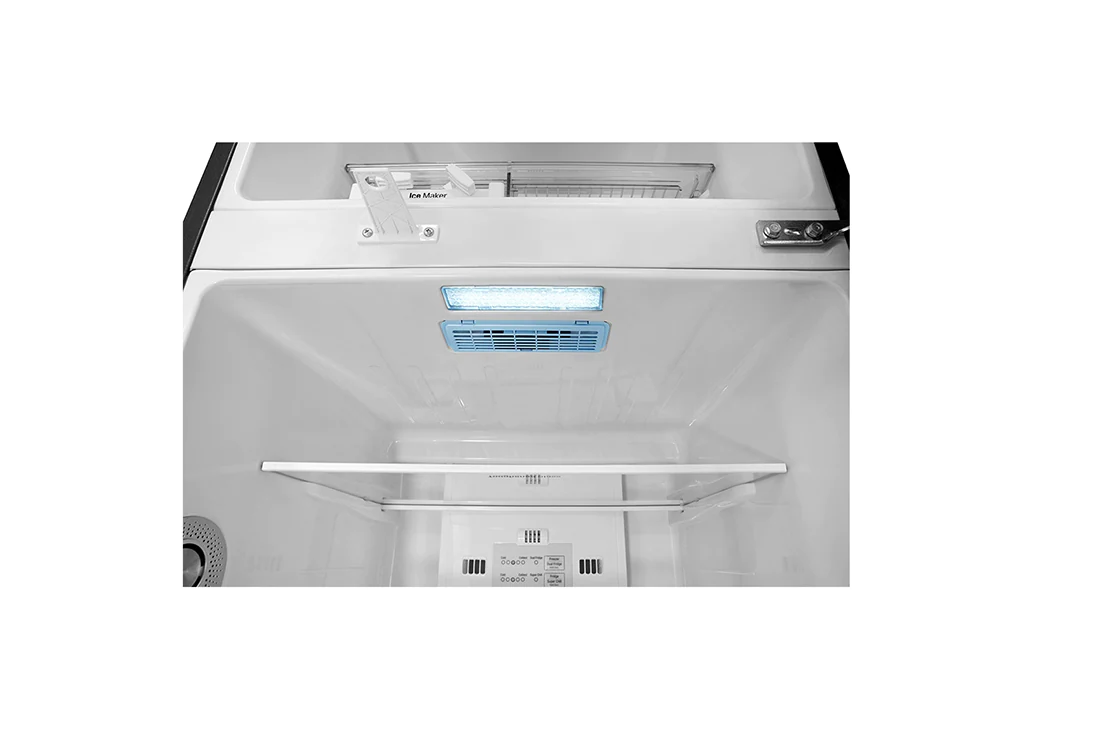 LG 308 Litres Fridge with Smart Inverter Compressor , Door Cooling+™, LG 308 Litres Convertible+ Fridge with Smart Inverter Compressor , Door Cooling+™, Smart Diagnosis™, Auto Smart Connect™, LG GL-T322RPZX Shelf View, GL-T322RPZX, GL-G322RLBB, thumbnail 3