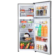 LG 284 Litres Fridge with Smart Inverter Compressor, Door Cooling+™, LG GL-T302RPZX Front Open Door, GL-T302RPZX, thumbnail 2