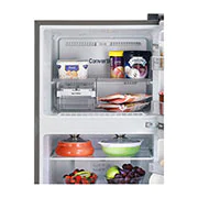 LG 260 Litres Frost Free Refrigerator With Smart Inverter Compressor, Fridge , MOIST ‘N’ FRESH,Door Cooling+, LG GL-S292RDSX Freezer Zoom View, GL-G252RLBB, thumbnail 2