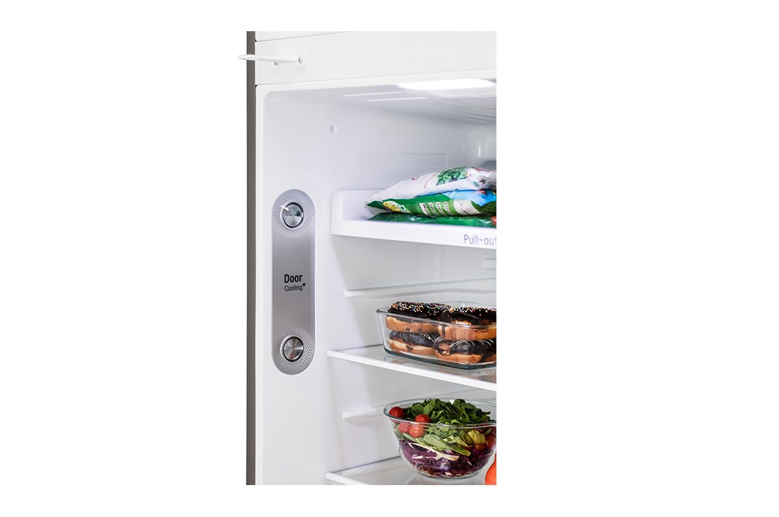 LG 437 Litres Hygeine Fresh+ Fridge with Smart Inverter Compressor, Door Cooling+™, LG 437 Litres ConvertiblePLUS Fridge with Smart Inverter Compressor, Door Cooling+™, Smart Diagnosis™, Auto Smart Connect™, LG GL-T432APZY 437 Ltr Door Cooling Detailed View, 2B432HLHL, thumbnail 4