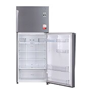 LG 437 Litres Hygeine Fresh+ Fridge with Smart Inverter Compressor, Door Cooling+™, LG 437 Litres ConvertiblePLUS Fridge with Smart Inverter Compressor, Door Cooling+™, Smart Diagnosis™, Auto Smart Connect™, LG GL-T432APZY 437 Ltr Front View Bottom Open, 2B432HLHL, thumbnail 6