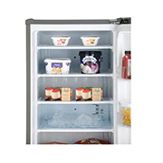 LG 171L Top Freezer with Smart Inverter in Shiny Steel, GN-304SLBT, thumbnail 3