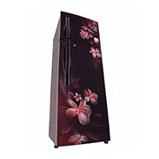 LG 308 Litres Fridge with Smart Inverter Compressor, Door Cooling+™, LG GL-T322RSPX Left Low Perspective, GL-G322RVBB, thumbnail 12
