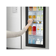 LG 626L side-by-side-fridge with InstaView Door-in-Door™ in Noble Steel, GS-Q6278NS, thumbnail 10