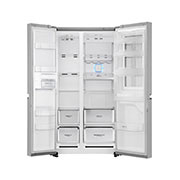 LG 626L side-by-side-fridge with InstaView Door-in-Door™ in Noble Steel, GS-Q6278NS, thumbnail 6