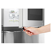 LG 626L side-by-side-fridge with InstaView Door-in-Door™ in Noble Steel, GS-Q6278NS, thumbnail 7