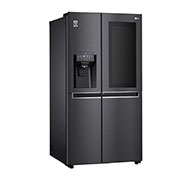 LG 601L side-by-side-fridge with InstaView Door-in-Door™ in Matt Black, GS-X6010MC Left, GS-X6010MC, thumbnail 12