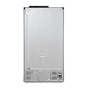 LG 601L side-by-side-fridge with InstaView Door-in-Door™ in Matt Black, GS-X6010MC Back, GS-X6010MC, thumbnail 14