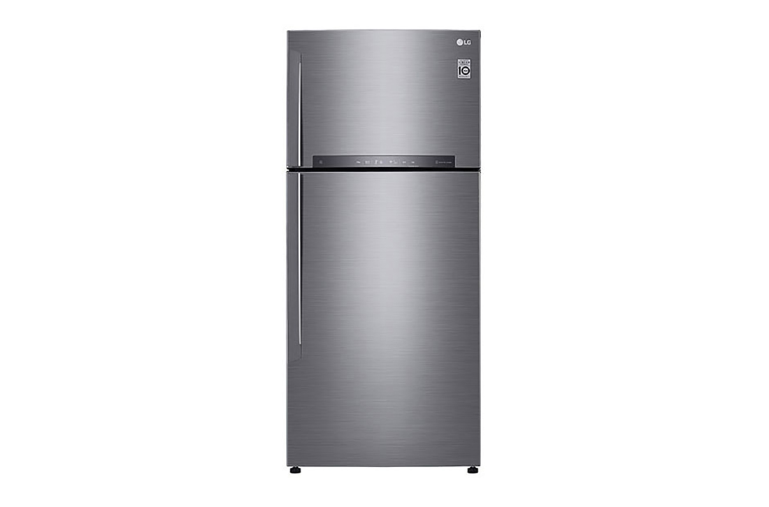 LG 506L Top Freezer with Inverter Linear Compressor in Platinum Silver, GT-M5097PZ