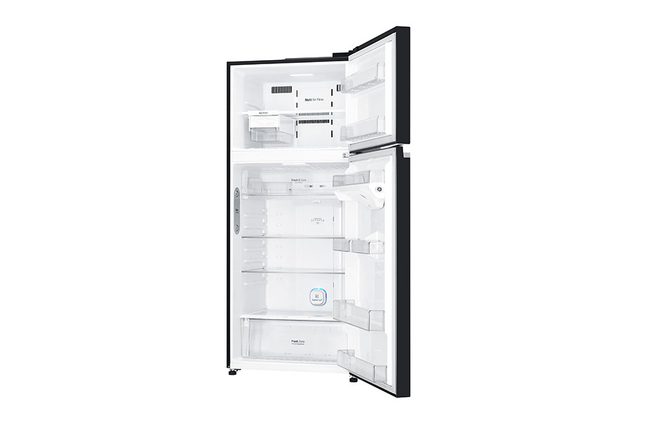LG 506L Top Freezer with Inverter Linear Compressor in Black Mirror, GT-T5107BM, thumbnail 4