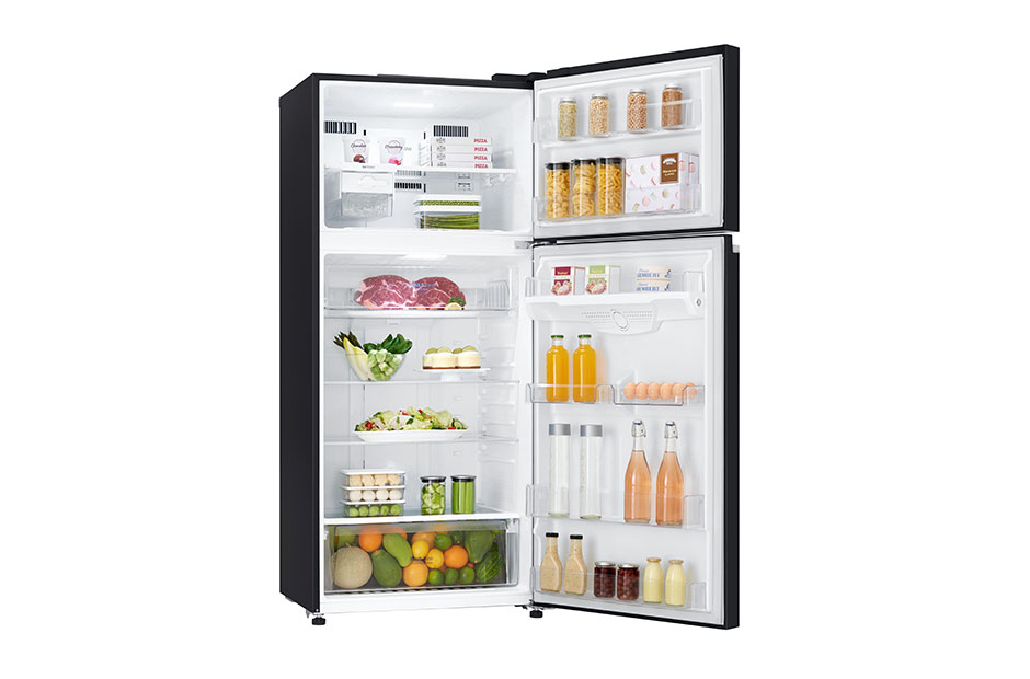 LG 506L Top Freezer with Inverter Linear Compressor in Black Mirror, GT-T5107BM, thumbnail 14