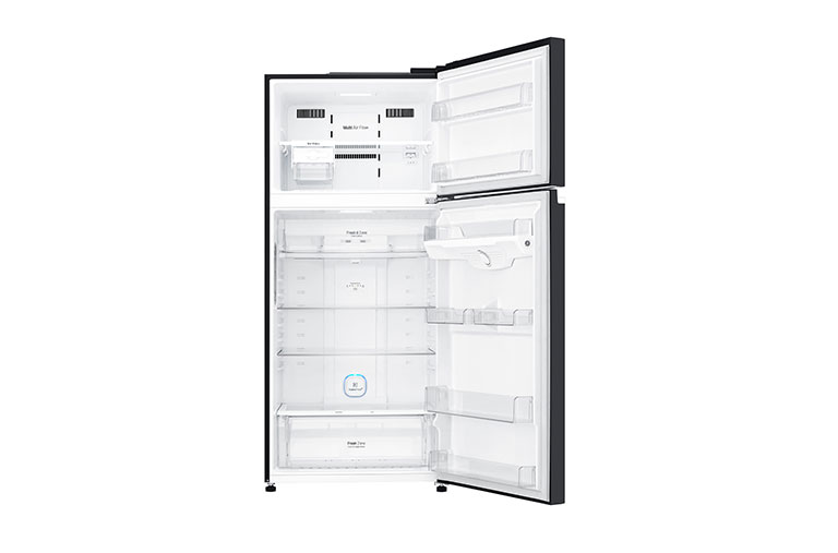 LG 506L Top Freezer with Inverter Linear Compressor in Black Mirror, GT-T5107BM, thumbnail 2