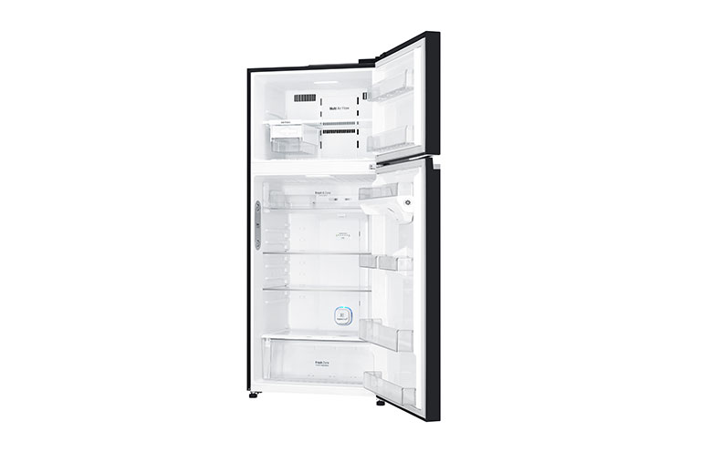 LG 506L Top Freezer with Inverter Linear Compressor in Black Mirror, GT-T5107BM, thumbnail 4