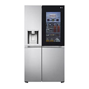 LG 617L side-by-side-fridge with InstaView Door-in-Door™ in New Noble Steel, GS-X6172NS, GS-X6172NS, thumbnail 1