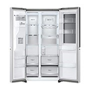 LG 617L side-by-side-fridge with InstaView Door-in-Door™ in New Noble Steel, GS-X6172NS, GS-X6172NS, thumbnail 10