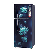 LG 240 Ltr, 2 Star, Smart Inverter Compressor, Convertible, Smart Diagnosis™, Blue Charm Finish, Frost-Free Double Door Refrigerator, LG GL-G302RPBB Right View, GL-G302RPBB, thumbnail 8