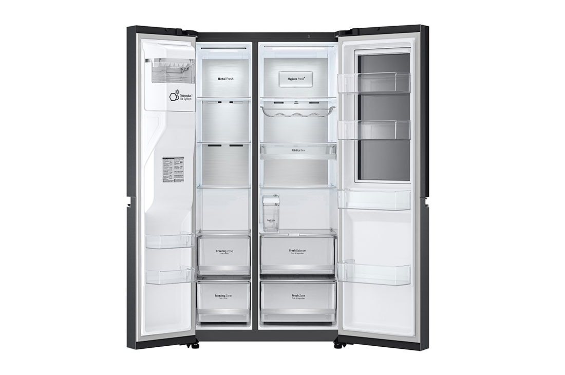 LG 617L side-by-side-fridge with InstaView Door-in-Door™ in New Noble Steel, GS-X6172NS, GS-X6172MC, thumbnail 11
