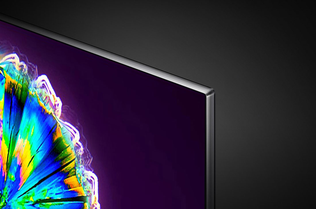 LG NANO86 65'' NanoCell 4K TV, LG NANO86 65" NanoCell 4K TV, close-up view of panel, 65NANO86TNA, 65NANO86TNA, thumbnail 6