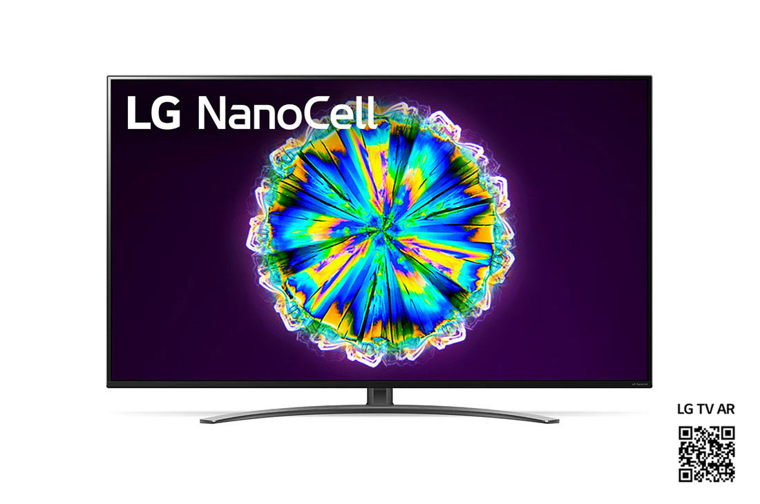 LG NANO86 65'' NanoCell 4K TV, LG NANO86 65" NanoCell 4K TV, front view with infill image and logo, 65NANO86TNA, 65NANO86TNA