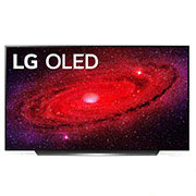 LG CX 55'' OLED 4K TV, Front view with infill image, OLED55CXPTA, thumbnail 1