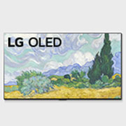 LG Gallery 65” OLED 4K TV, front view, OLED65G1PTA, thumbnail 1