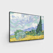 LG Gallery 65” OLED 4K TV, 30 degree side view, OLED65G1PTA, thumbnail 4