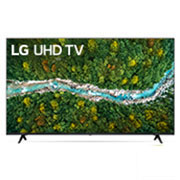 LG UP7750 55'' UHD 4K TV, front view with infill image, 55UP7750PTB, thumbnail 1