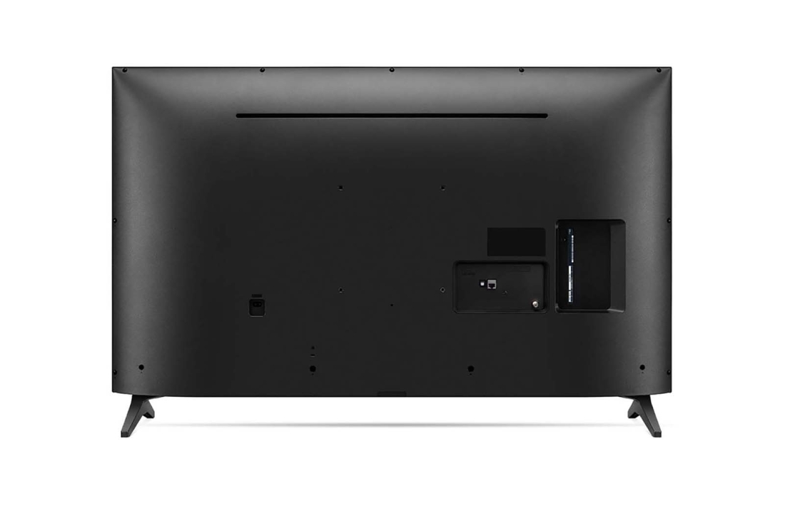 LG UQ75 55 inch 4K Smart UHD TV, back view, 55UQ7550PSF, thumbnail 5