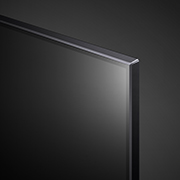 LG QNED80 55'' 4K Smart QNED TV, close-up view of panel, 55QNED80SQA, thumbnail 6