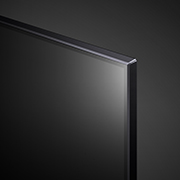 LG QNED80 75'' 4K Smart QNED TV, close-up view of panel, 75QNED80SQA, thumbnail 6