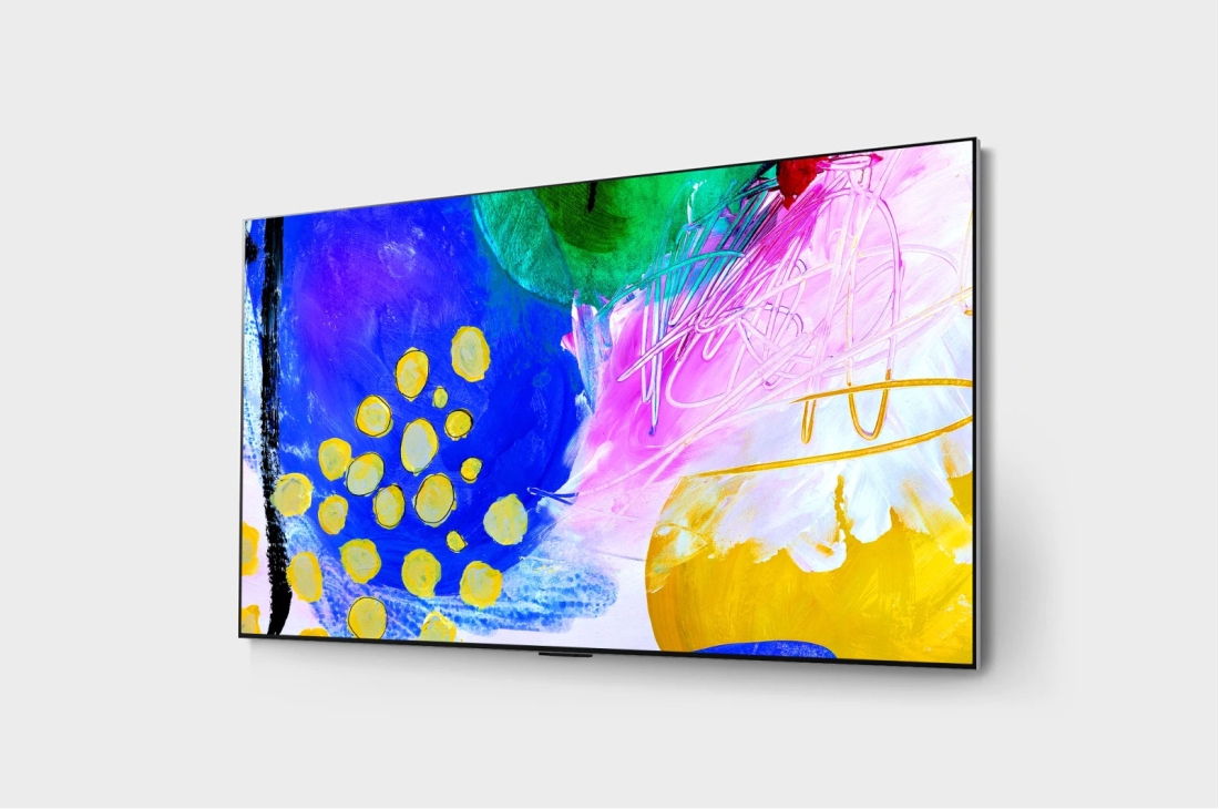 LG G2 65 inch evo Gallery Edition, View of the vast display, OLED65G2PSA, thumbnail 2