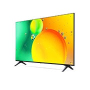 LG Nano75 65'' 4K NanoCell TV, 30 degree side view with infill image, 65NANO75SQA, thumbnail 3