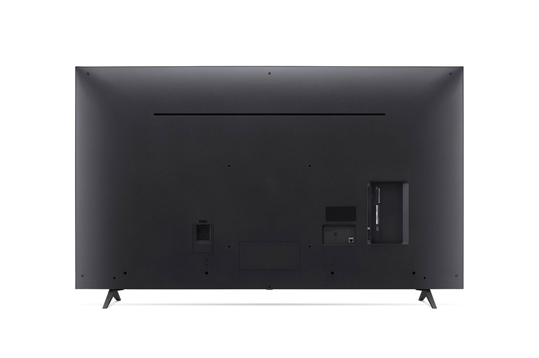 LG UQ80 65 inch 4K Smart UHD TV, rear view, 65UQ8050PSB, thumbnail 5