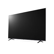 LG UQ80 75'' 4K Smart UHD TV, 30 degree side view, 75UQ8050PSB, thumbnail 3