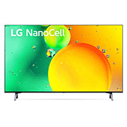 LG Nano75 50'' 4K NanoCell TV, A front view of the LG NanoCell TV, 50NANO75SQA, thumbnail 1