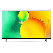 LG Nano75 50'' 4K NanoCell TV, front view with infill image, 50NANO75SQA, thumbnail 2