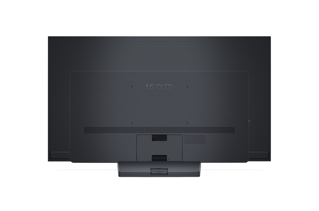 LG OLED evo C3 55 inch TV 4K Smart TV 2023 | Wall mounted TV | TV wall design | Ultra HD 4K resolution | AI ThinQ, back view, OLED55C3PSA, thumbnail 6