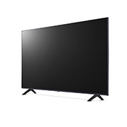 LG UHD UR75 43inch 4K Smart TV, 2023, 30 degree side view, 43UR7550PSC, thumbnail 3