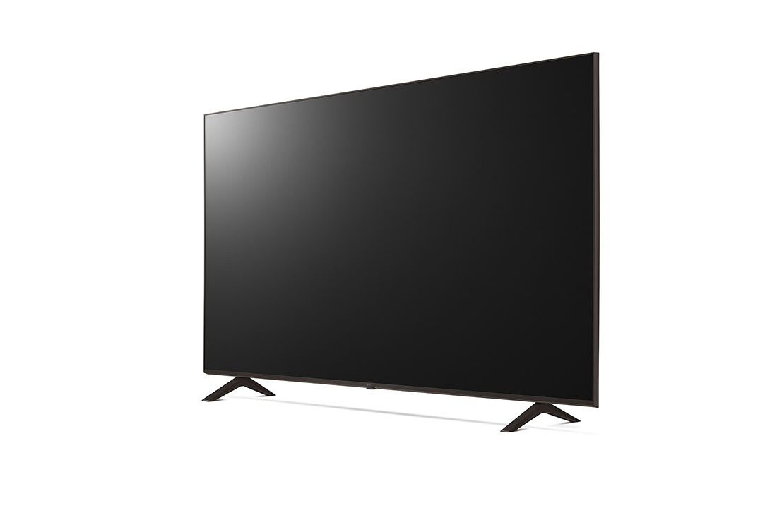 LG UHD TV UR75 75 inch 4K Smart TV 2023 | Magic Remote | Wall mounted TV | TV wall design | Ultra HD 4K resolution | AI ThinQ, 30 degree side view, 75UR7550PSC, thumbnail 3