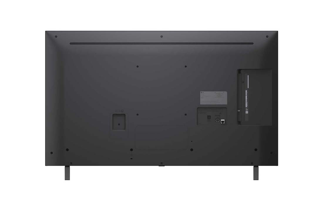 LG 43 Inch LG NanoCell AI NANO80 4k Smart TV 2025, Rear view of LG NanoCell NANO80 TV., 43NANO80ASA, thumbnail 2