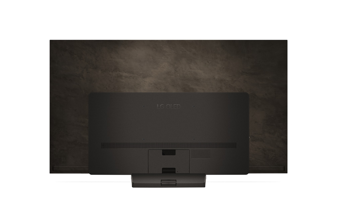 LG OLED evo AI C4 77 inch TV 4K Smart TV 2024 | Wall mounted | TV stand | TV wall design | Ultra HD 4K resolution | AI ThinQ, Rear view of LG OLED evo TV, OLED C4, OLED77C4PSA, thumbnail 10
